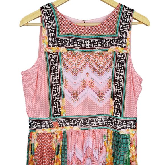 Anthropologie Bhanuni by Jyoti Alessandra Alessandra Maxi Dress Boho Size 12 NWT - Picture 5 of 10